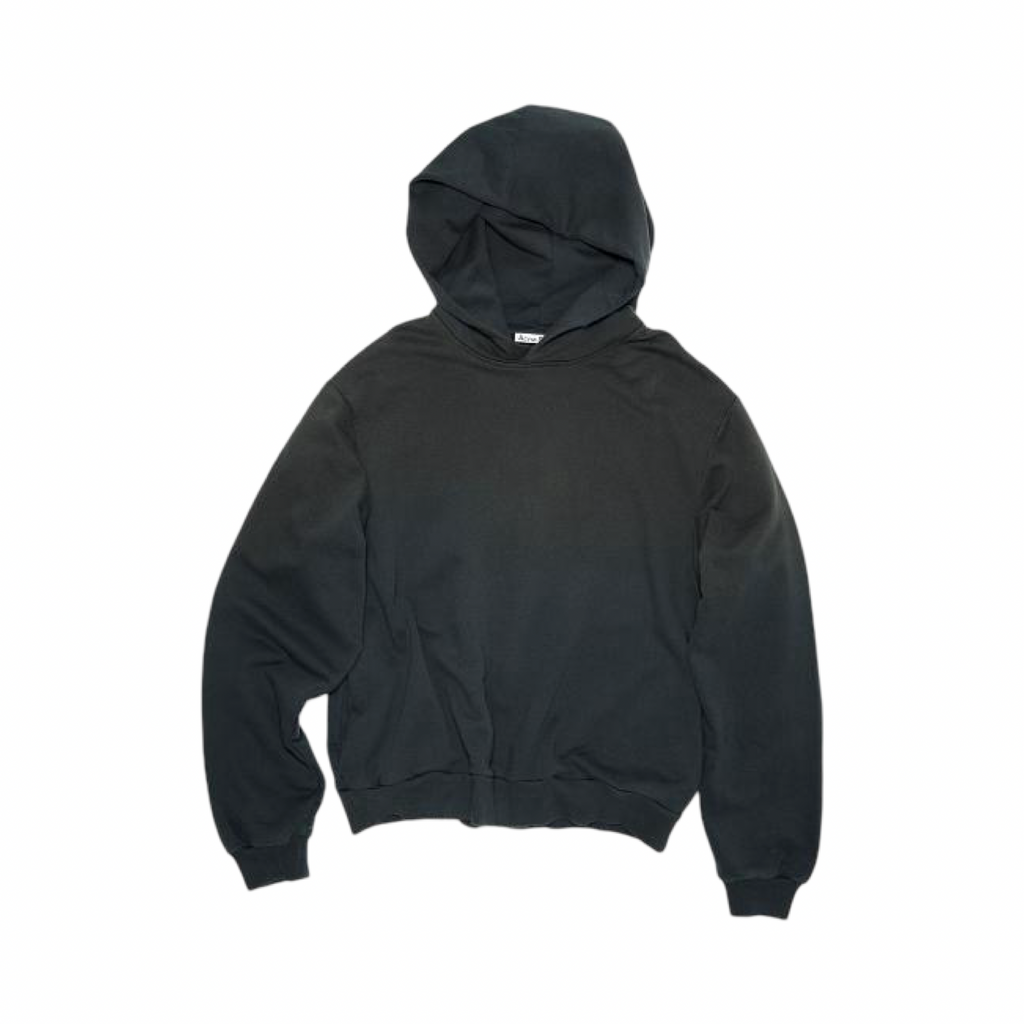 Acne Studios Dusty Black Wash Hoodie Fleece