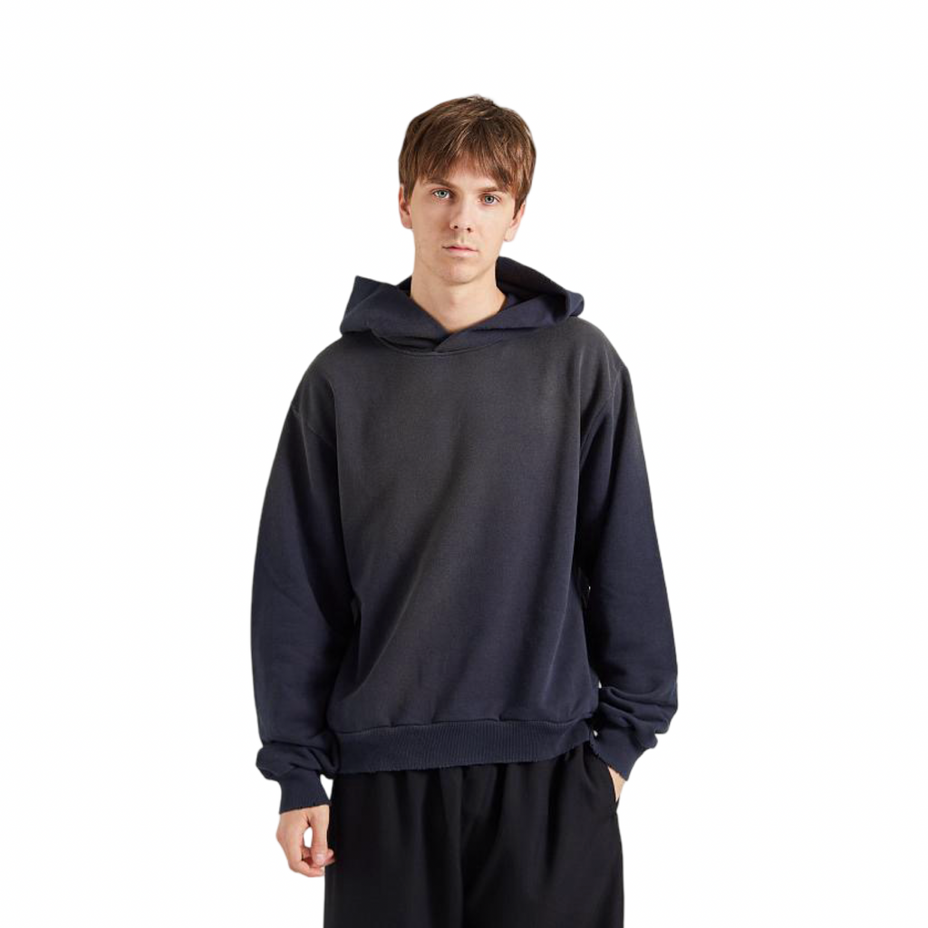 Acne Studios Dusty Black Wash Hoodie Fleece