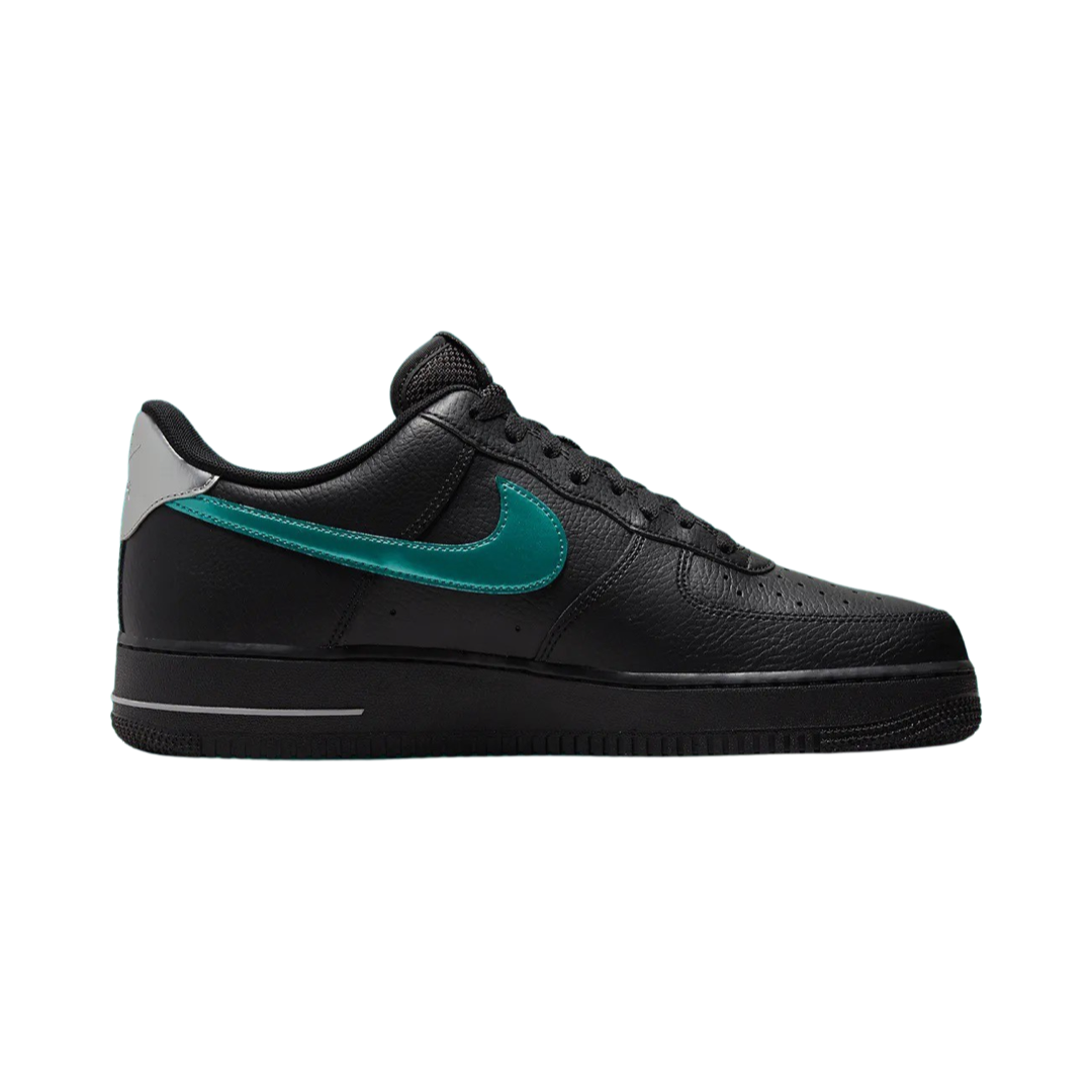 Nike Air Force 1 Low Black Blue Lightning