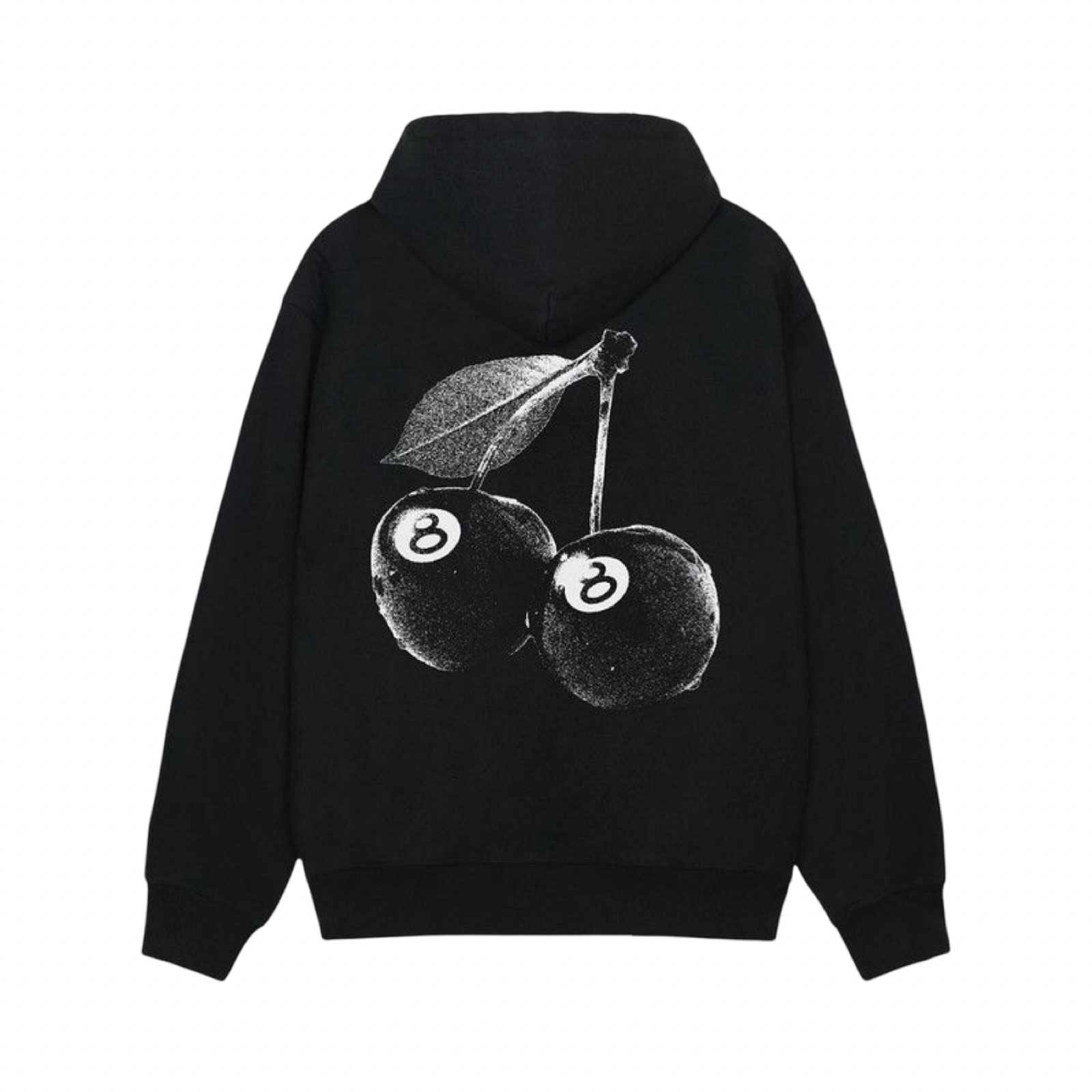 Stussy Cherries Hoodie Black
