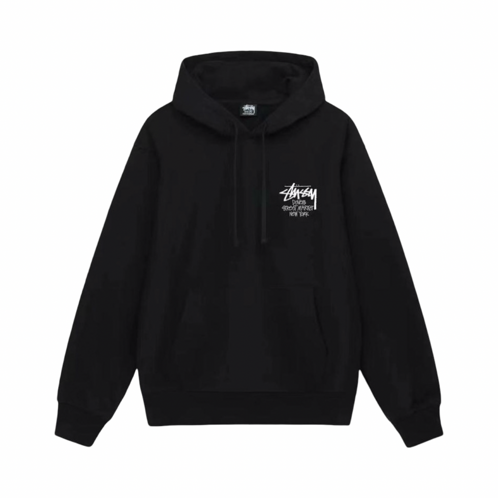 Stussy Dover Street Market New York Hoodie Black