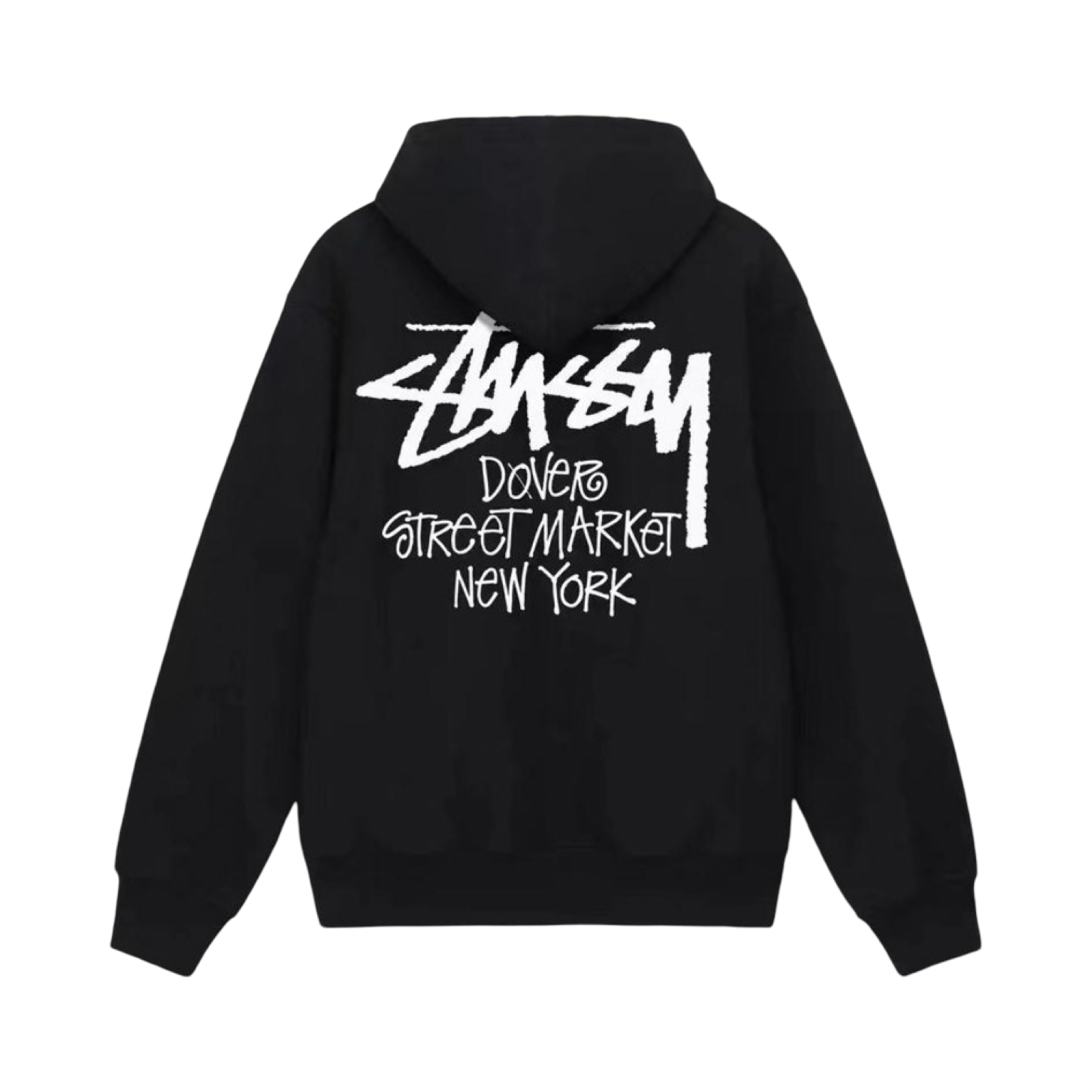 Stussy Dover Street Market New York Hoodie Black
