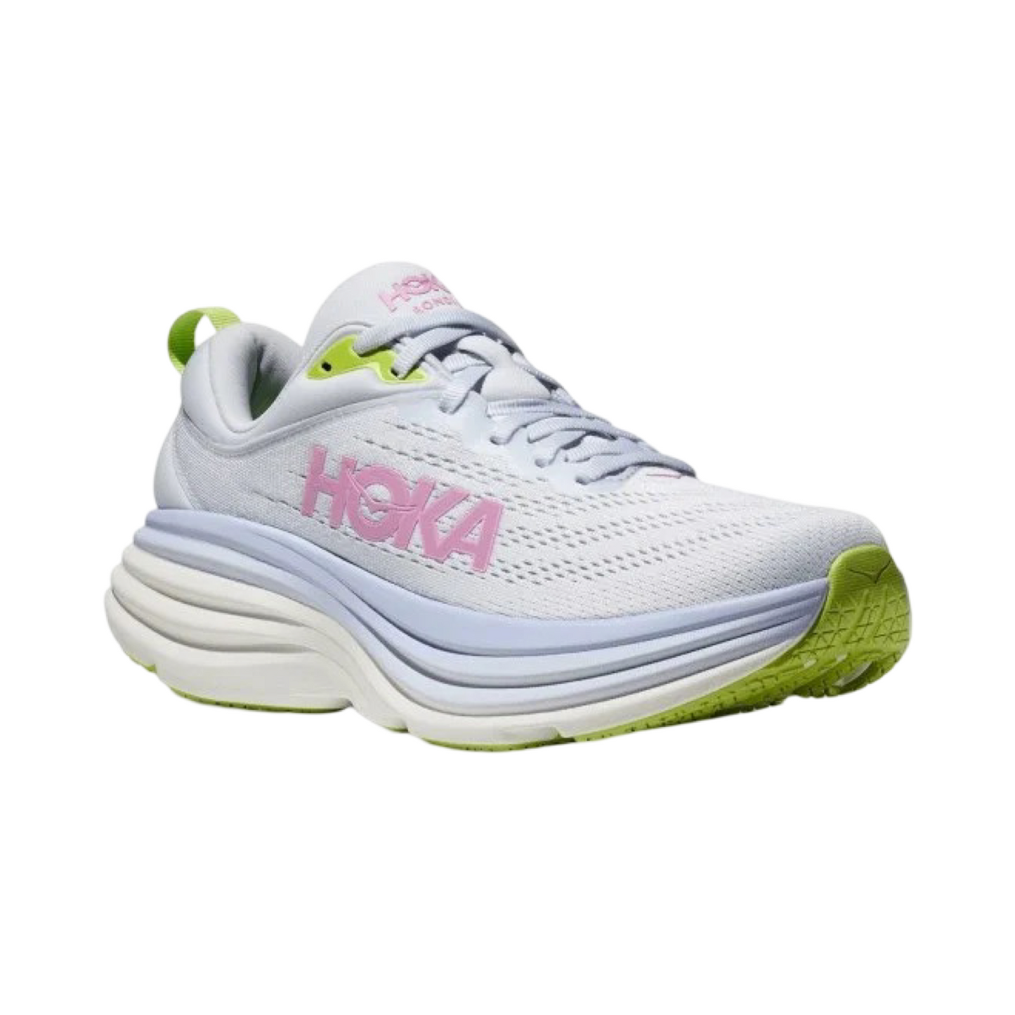 Women's Hoka Bondi 8 B Width Sea Ice Pink Twilight