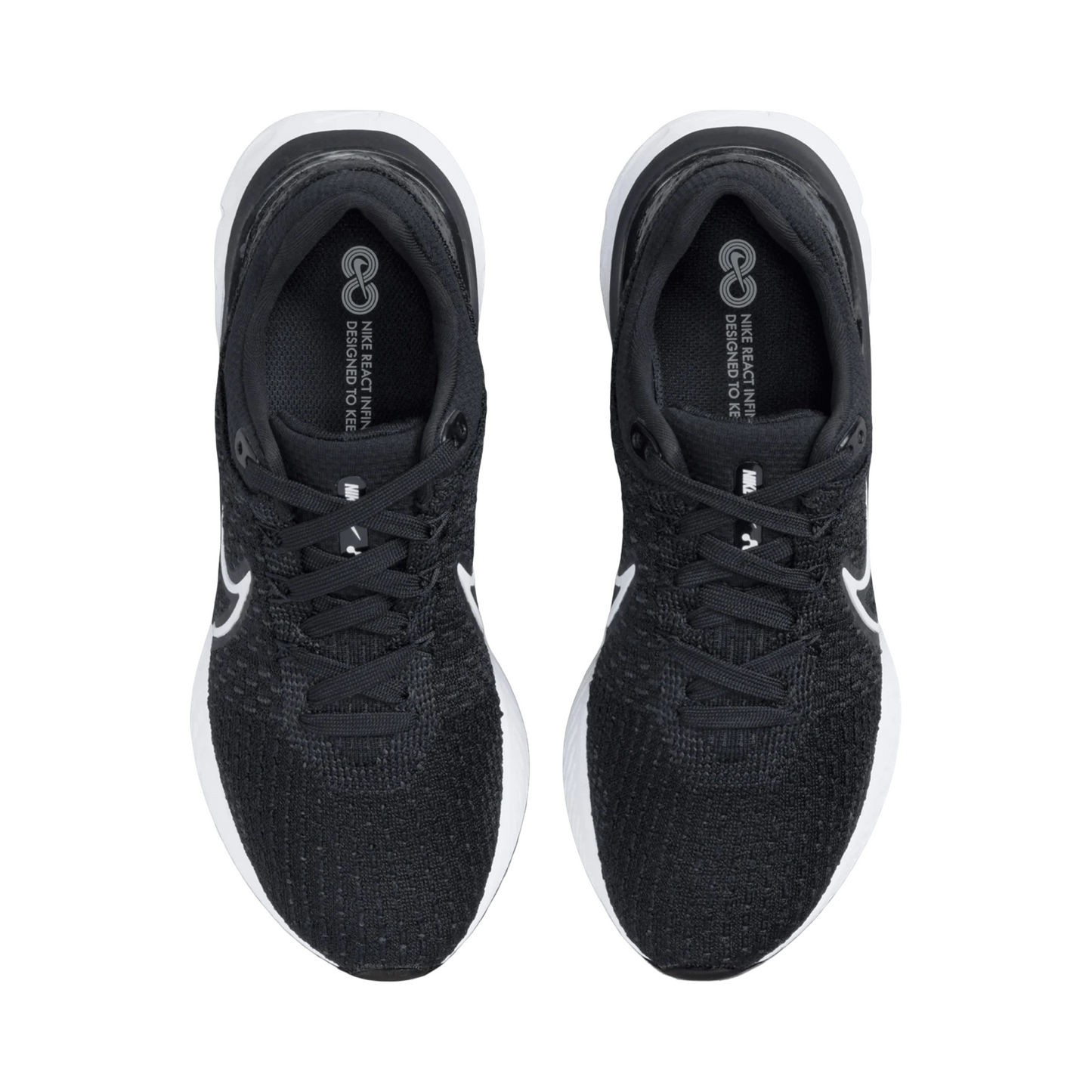 Women's Nike React Infinity Run FK 3 Black White