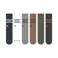 Stance Icon Basic Crew Socks 6 Pack Multi Colour
