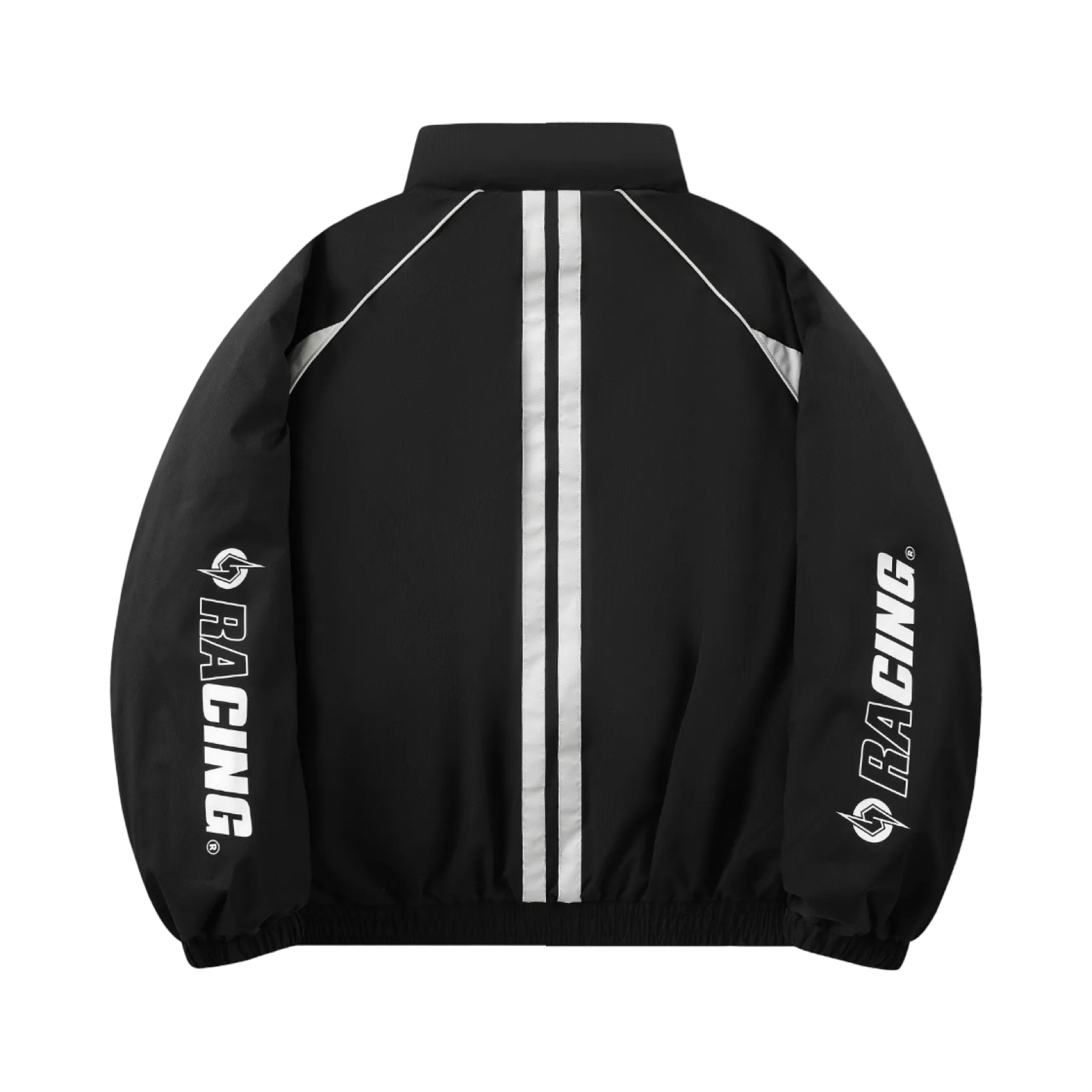 Kawasaki 90's Freedom Racing Puff Jacket Black White Red
