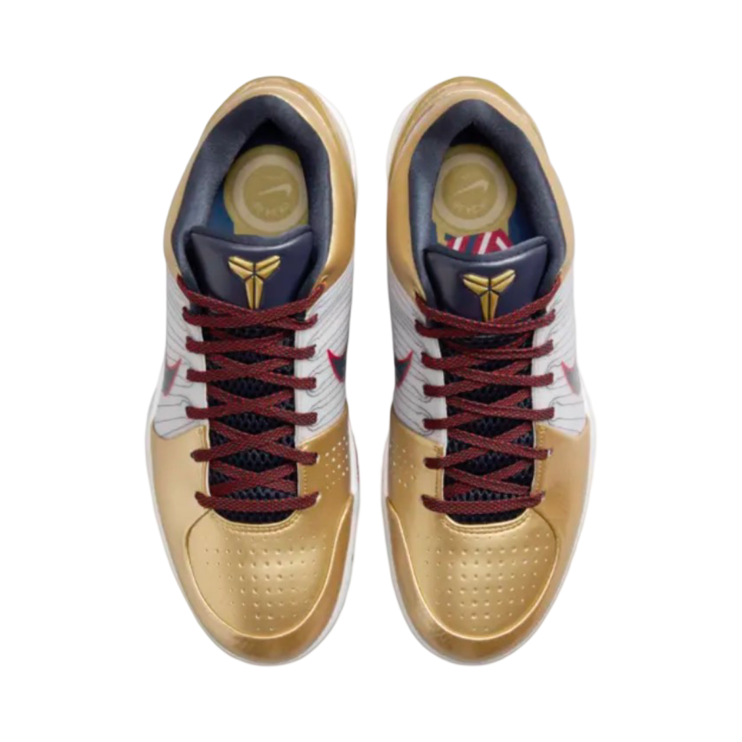 Nike Kobe 4 Olympic Gold Medal Metallic Gold Black