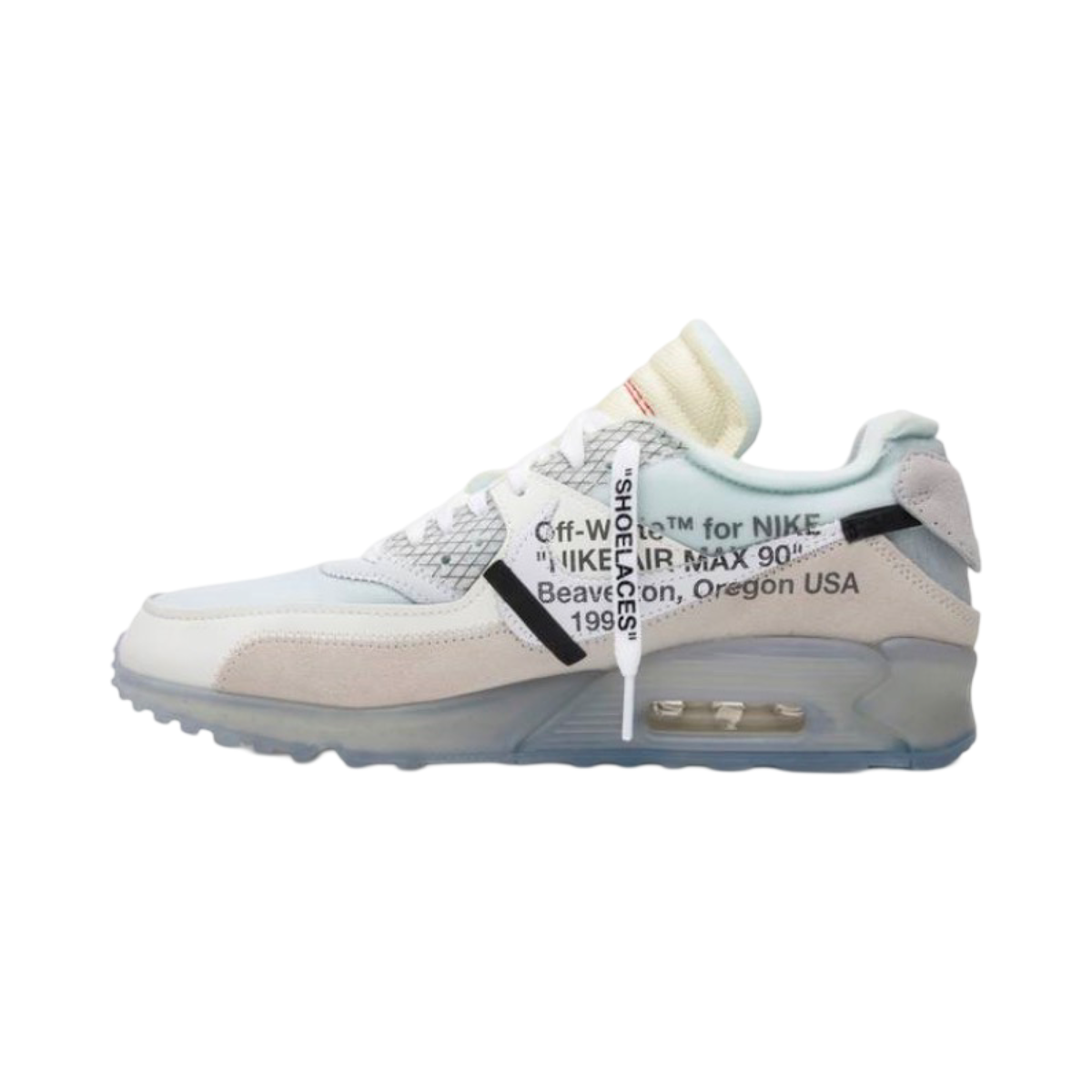 OFF-WHITE x Air Max 90 The Ten Sail White Muslin – SoleMate Sneakers