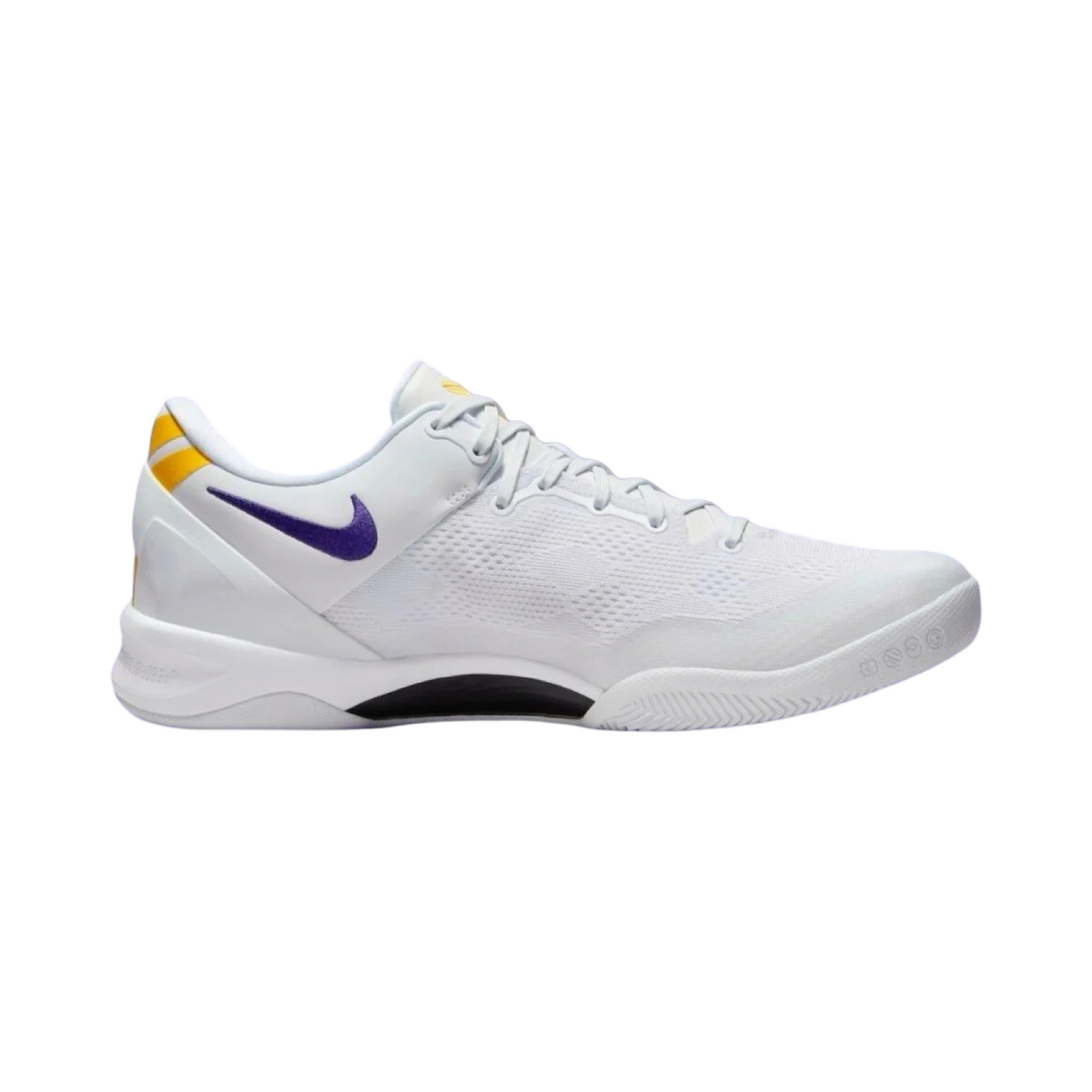 Nike Kobe 8 Protro Lakers Home White Court Purple