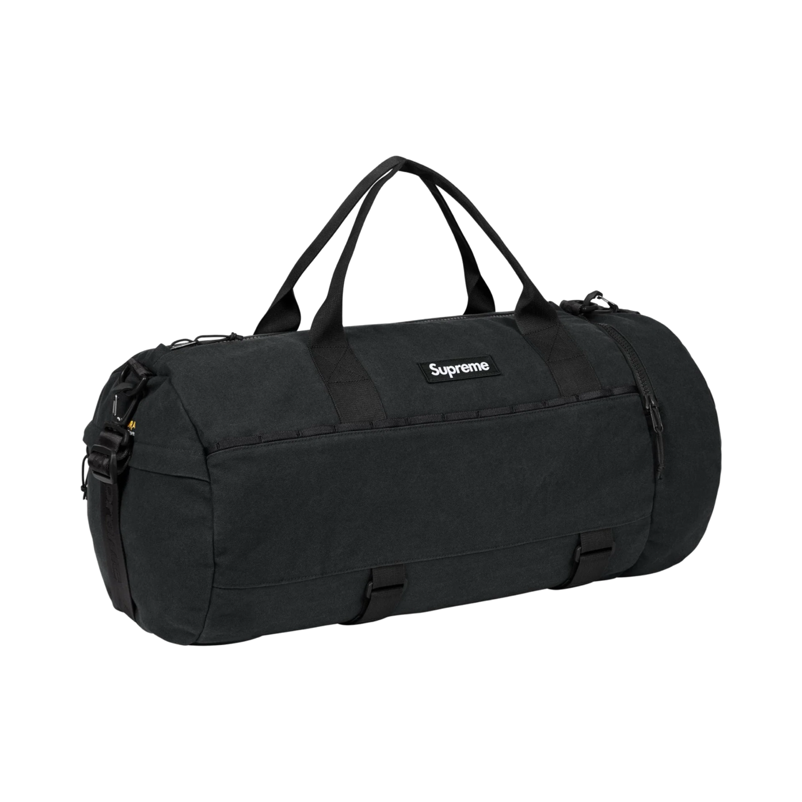 Supreme SS25 Duffle Bag Black White
