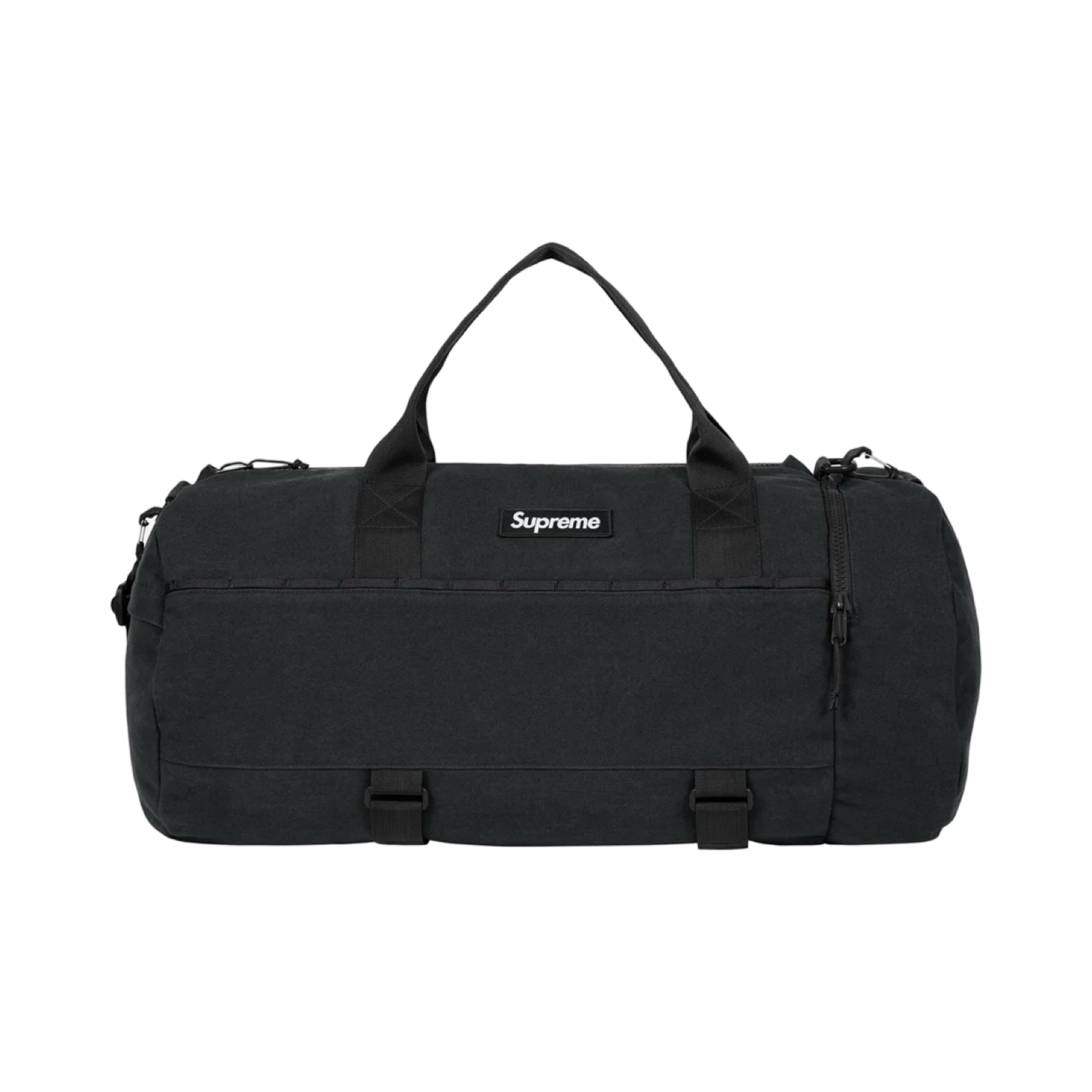 Supreme SS25 Duffle Bag Black White