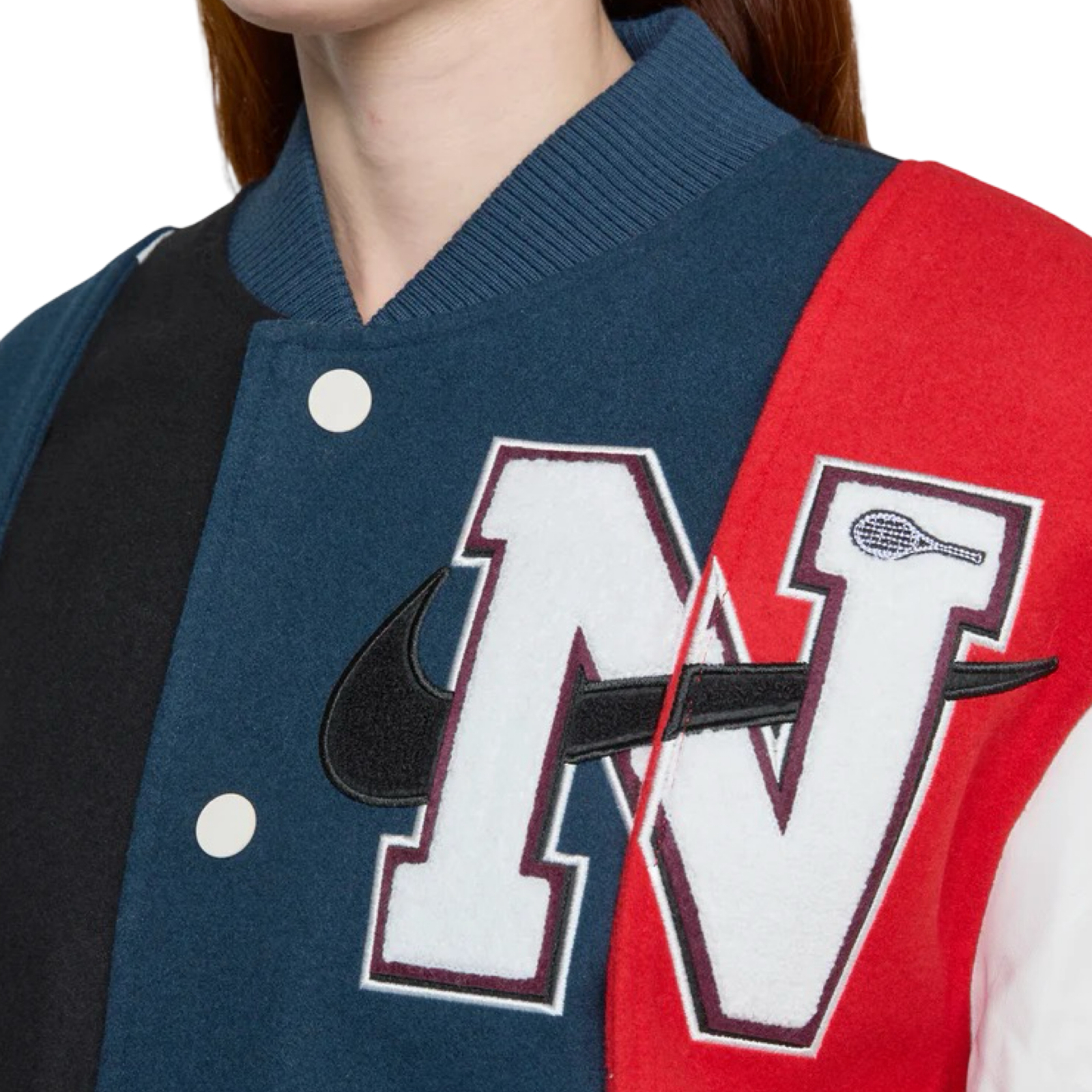 Women's Nike by YOON AMBUSH Oversized Varsity Jacket