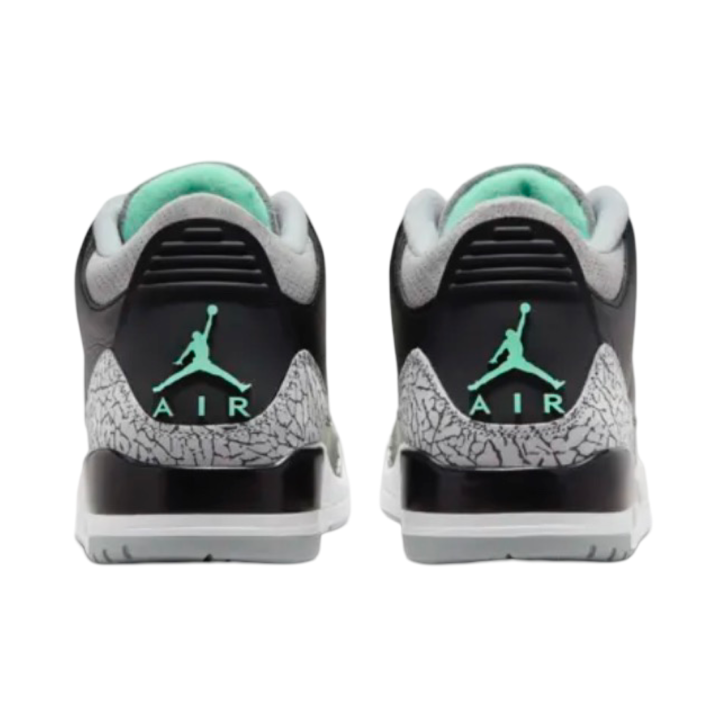 Air Jordan 3 Retro Green Glow Wolf Grey