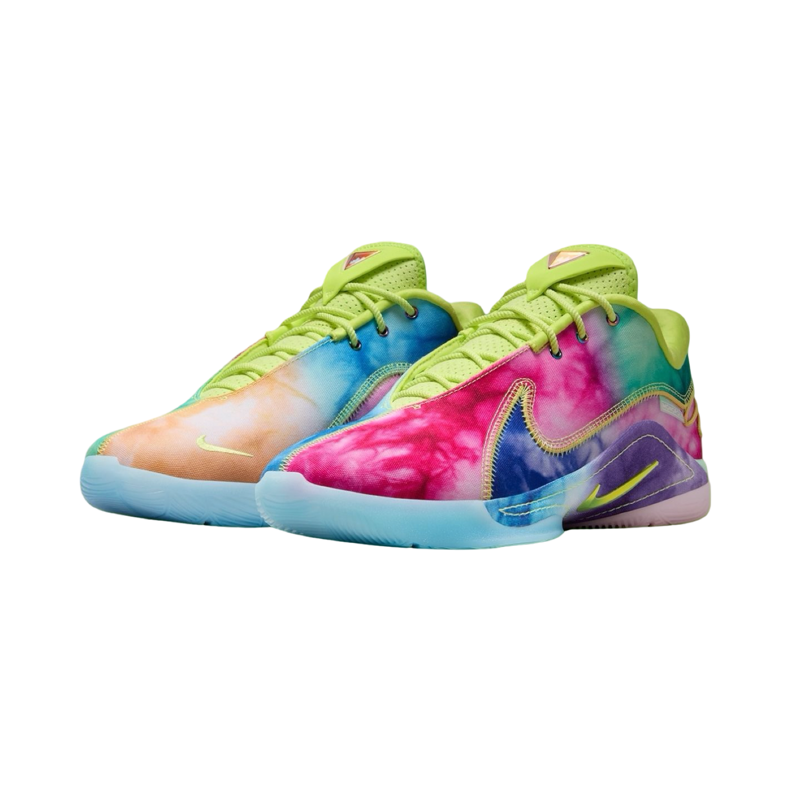 Monopoly x Nike Lebron 22 What The Tie Dye Mint Foam Cerise HV8080-300