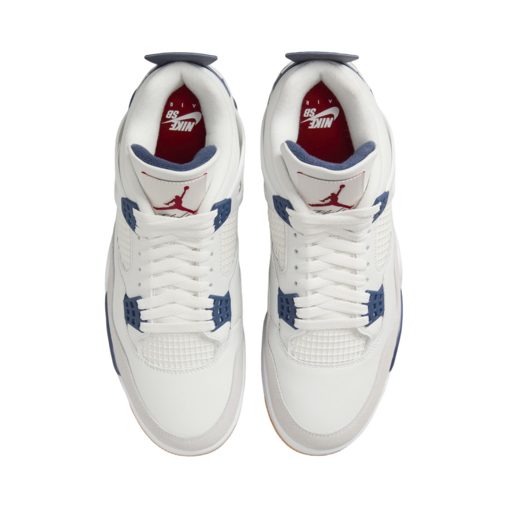 Air Jordan 4 Retro SB Summit White Navy