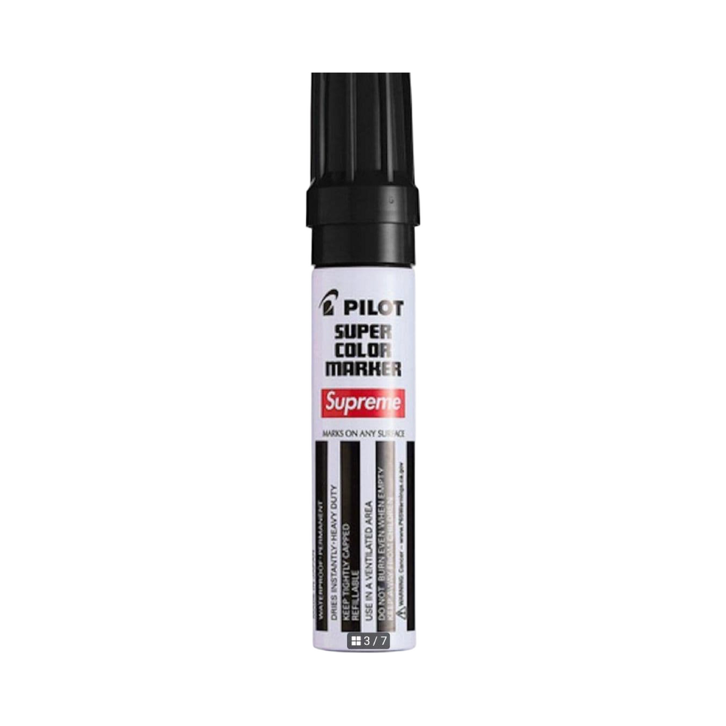 Supreme x Pilot Color Permanent Marker Black
