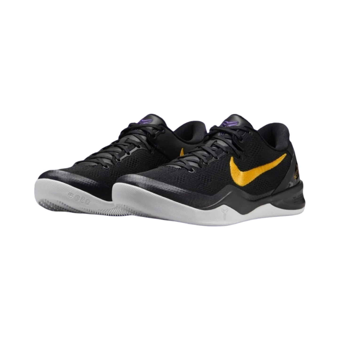 Kobe VIII Protro Black University Gold White