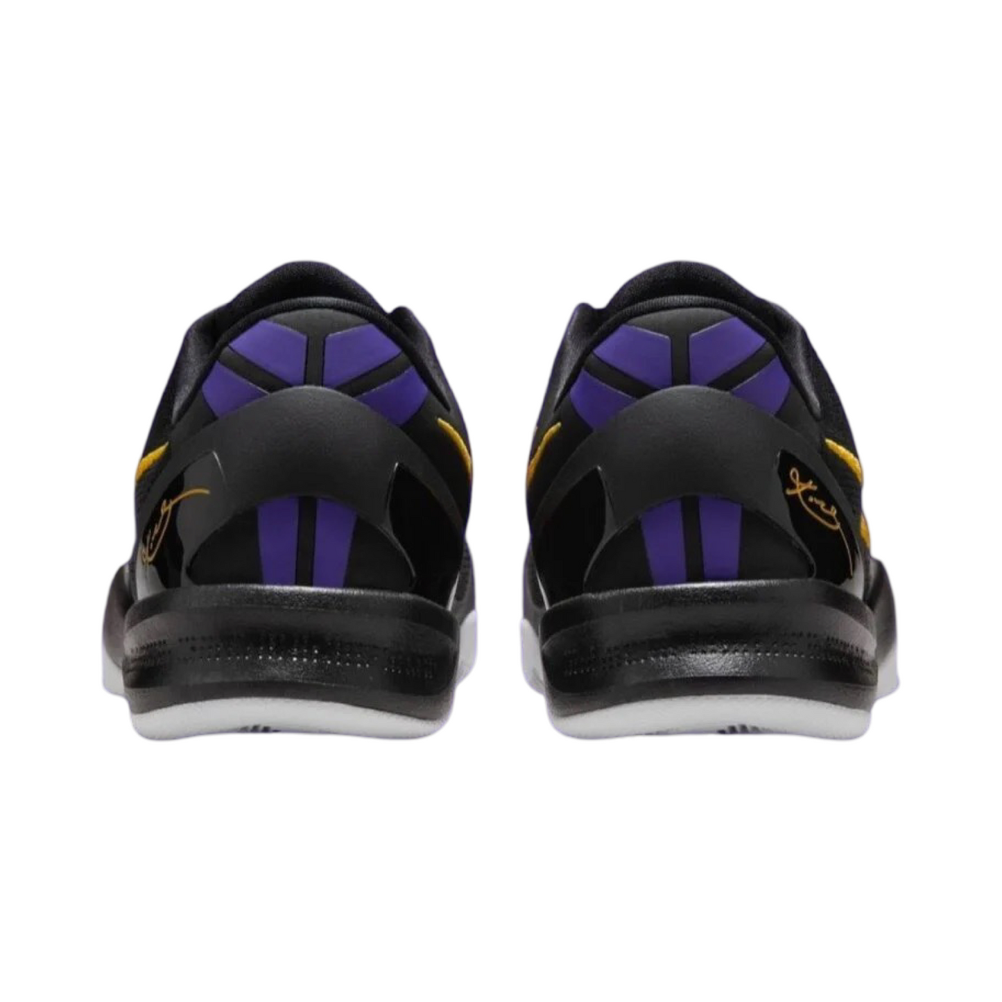 Kobe VIII Protro Black University Gold White