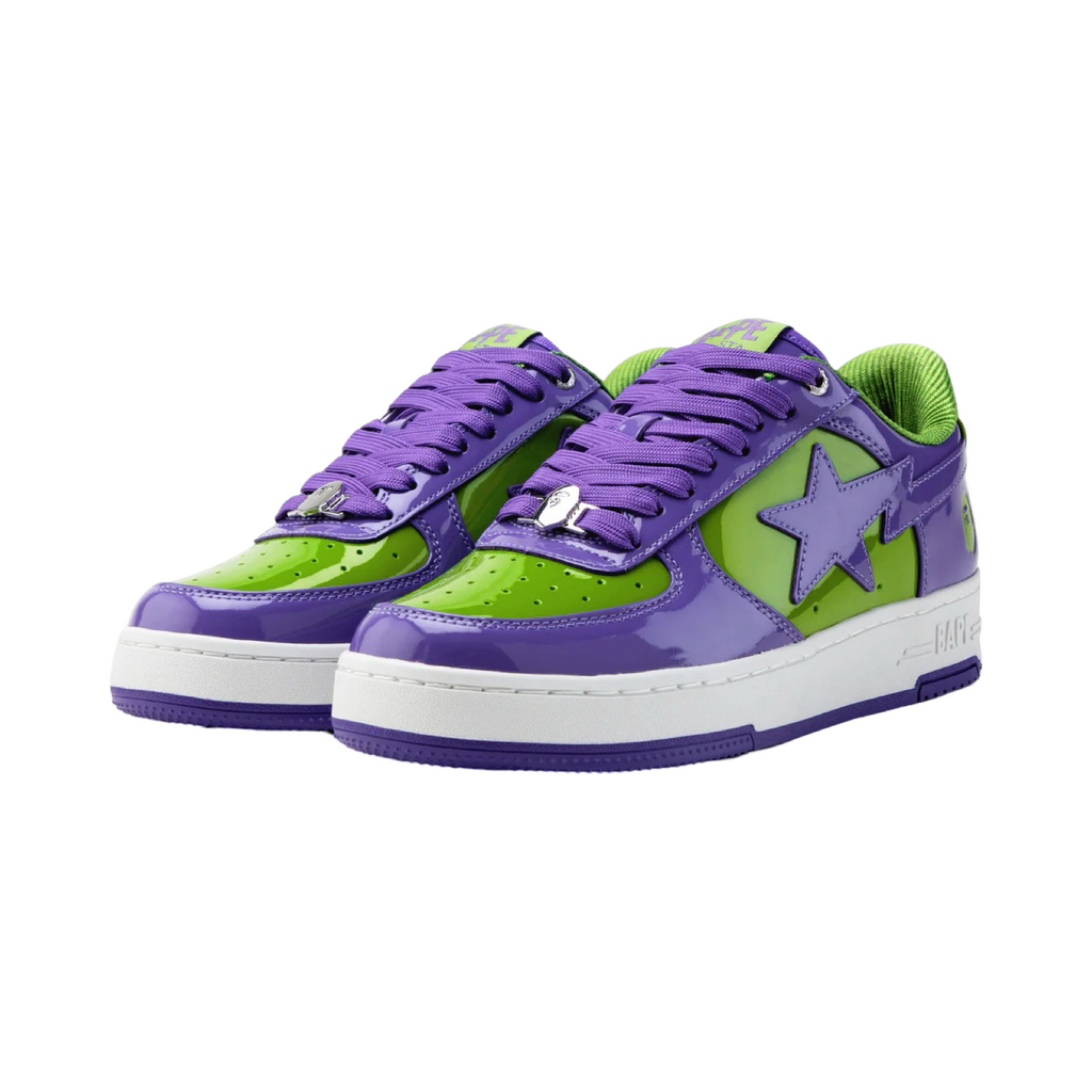 A Bathing Ape Bapesta #1 M1 Purple Green White