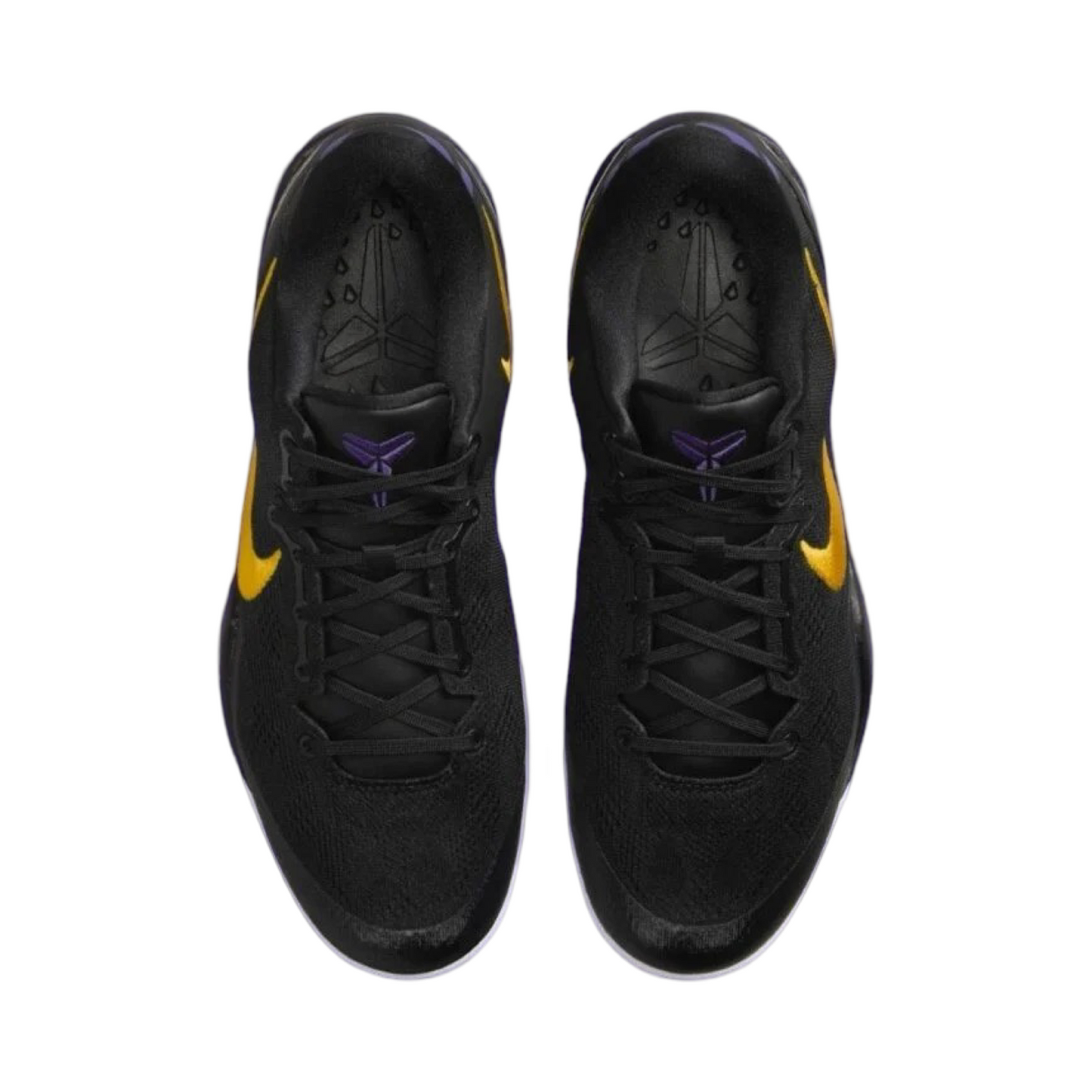 Kobe VIII Protro Black University Gold White