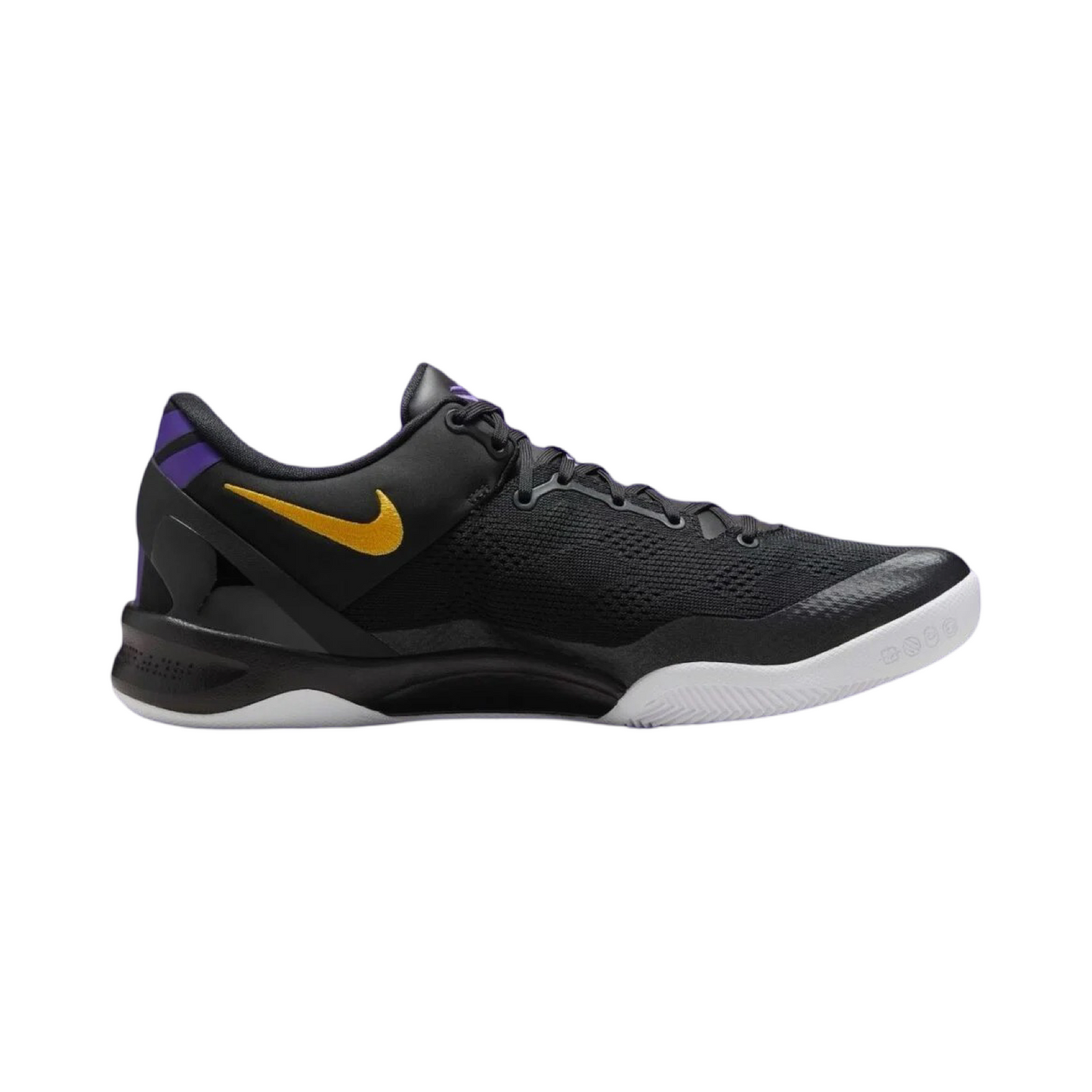 Kobe VIII Protro Black University Gold White