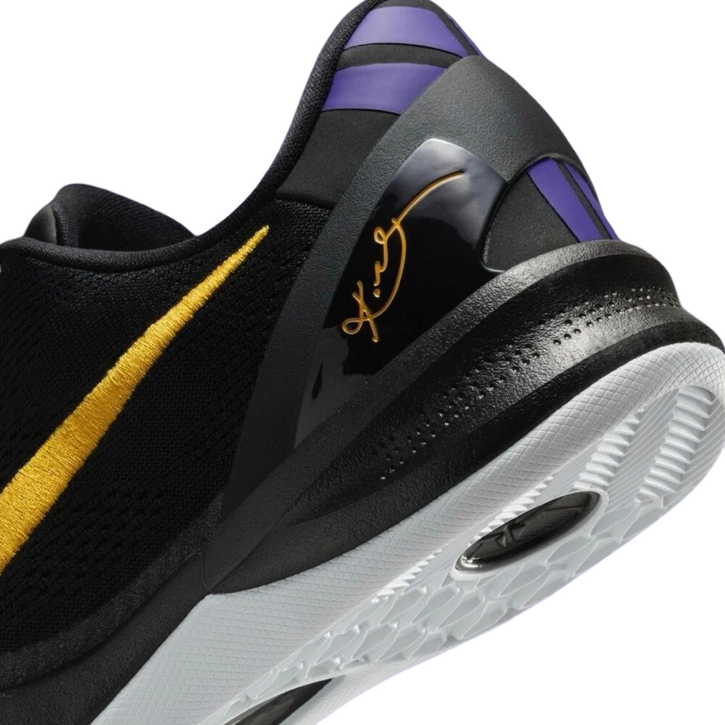 Kobe VIII Protro Black University Gold White