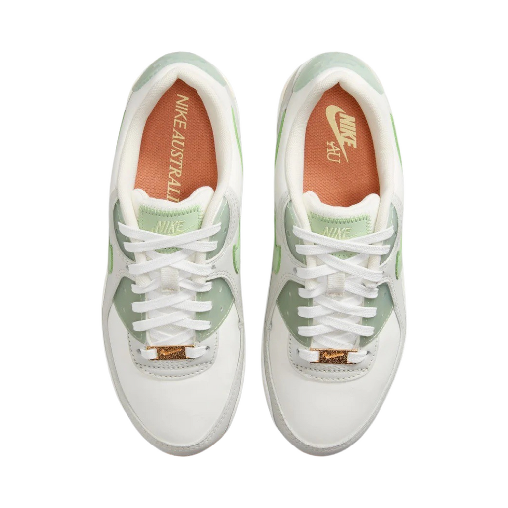 Women's Nike Air Max 90 SE Australia Sail Guava Ice Luminous Green Honeydew