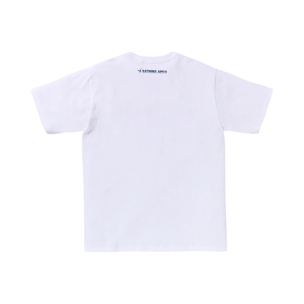 A Bathing Ape Head Sakura Fuji Photo Tee White