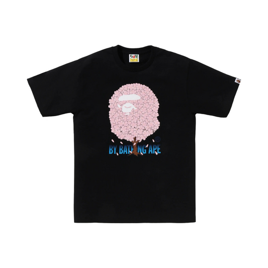 A Bathing Ape Head Sakura Ape #1 Tee Black
