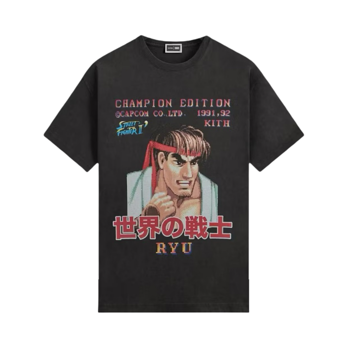Kith x Capcom Ryu Champion Edition Vintage Tee