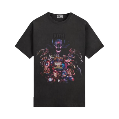 Kith x Marvel vs Capcom Infinite Vintage Jones Tee Black