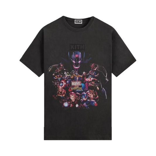 Kith x Marvel vs Capcom Infinite Vintage Jones Tee Black