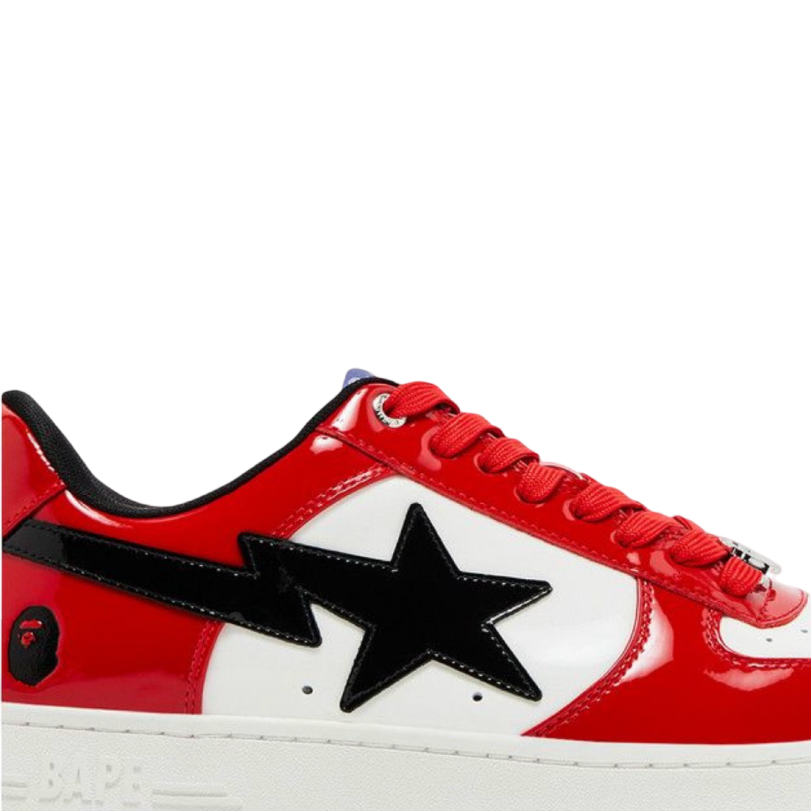 A Bathing Ape Bapesta #1 M2 Red White Black