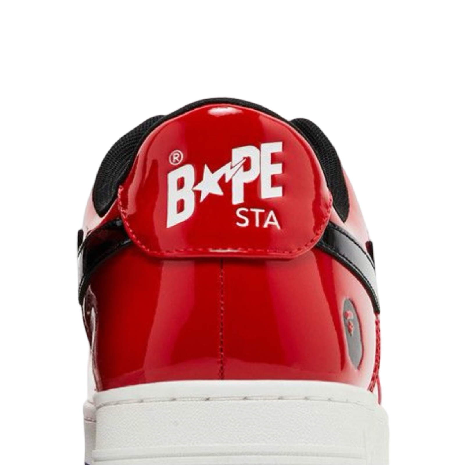 A Bathing Ape Bapesta #1 M2 Red White Black