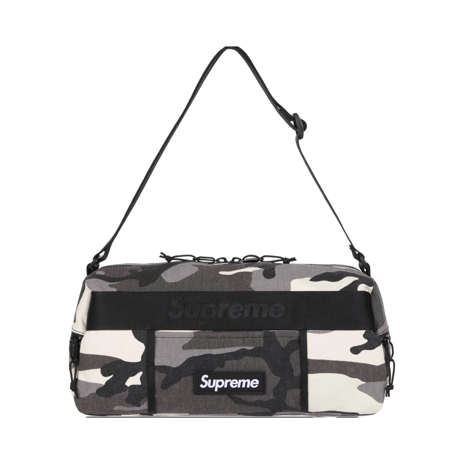 Supreme SS25 Utility Bag White Camo Black