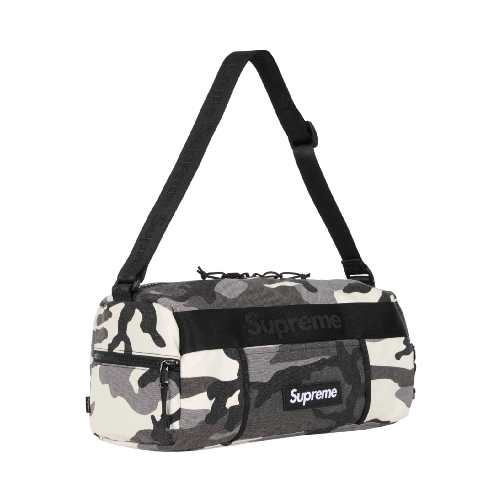 Supreme SS25 Utility Bag White Camo Black