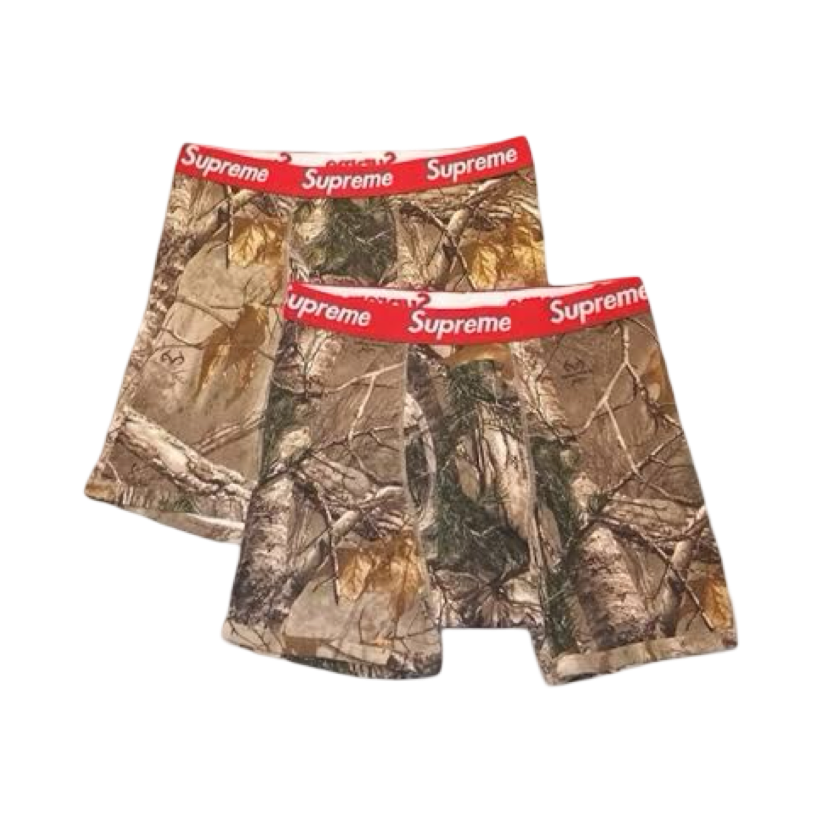 Supreme Hanes Boxer Briefs (2 Pack) Real Tree