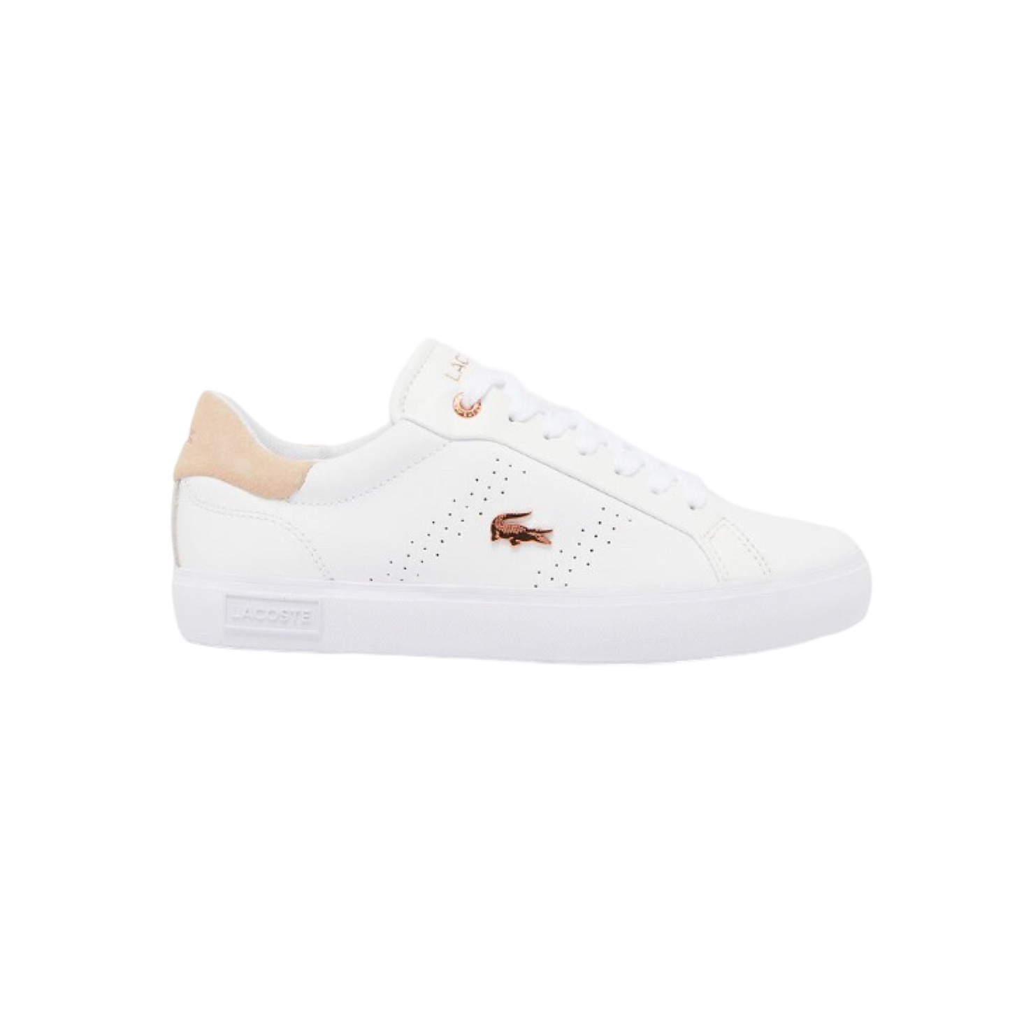 Women's Lacoste Powercourt 2.0 2241 SFA White Light Pink