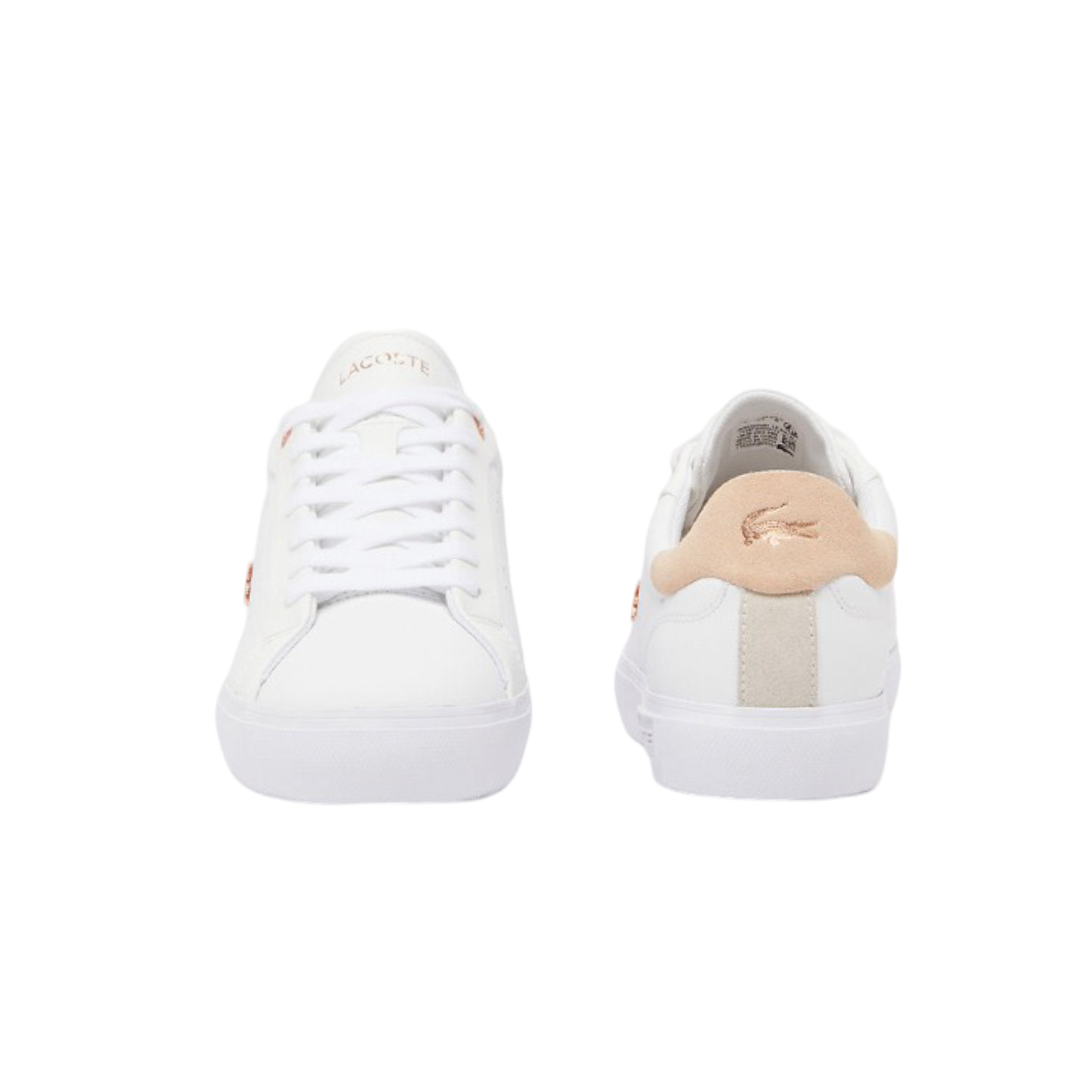 Women's Lacoste Powercourt 2.0 2241 SFA White Light Pink