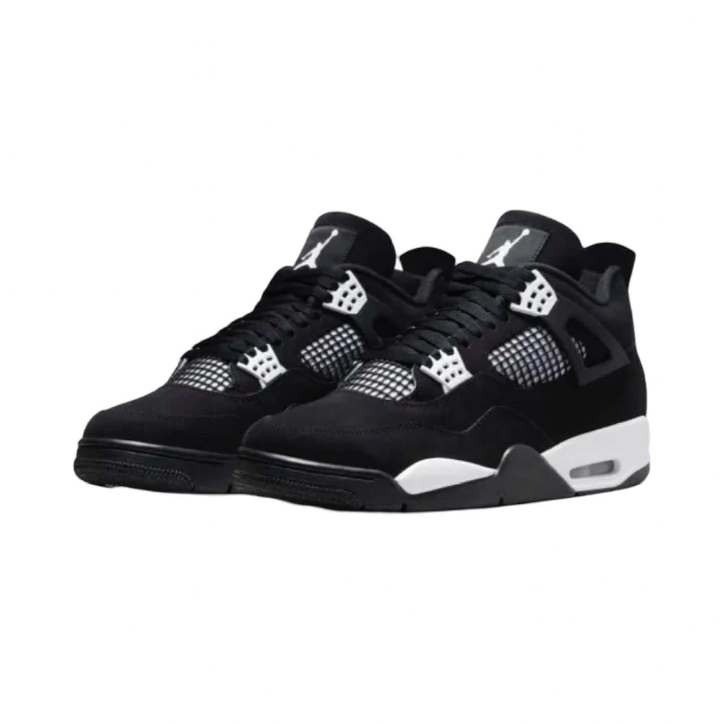 Air Jordan 4 Retro White Thunder Black White Black