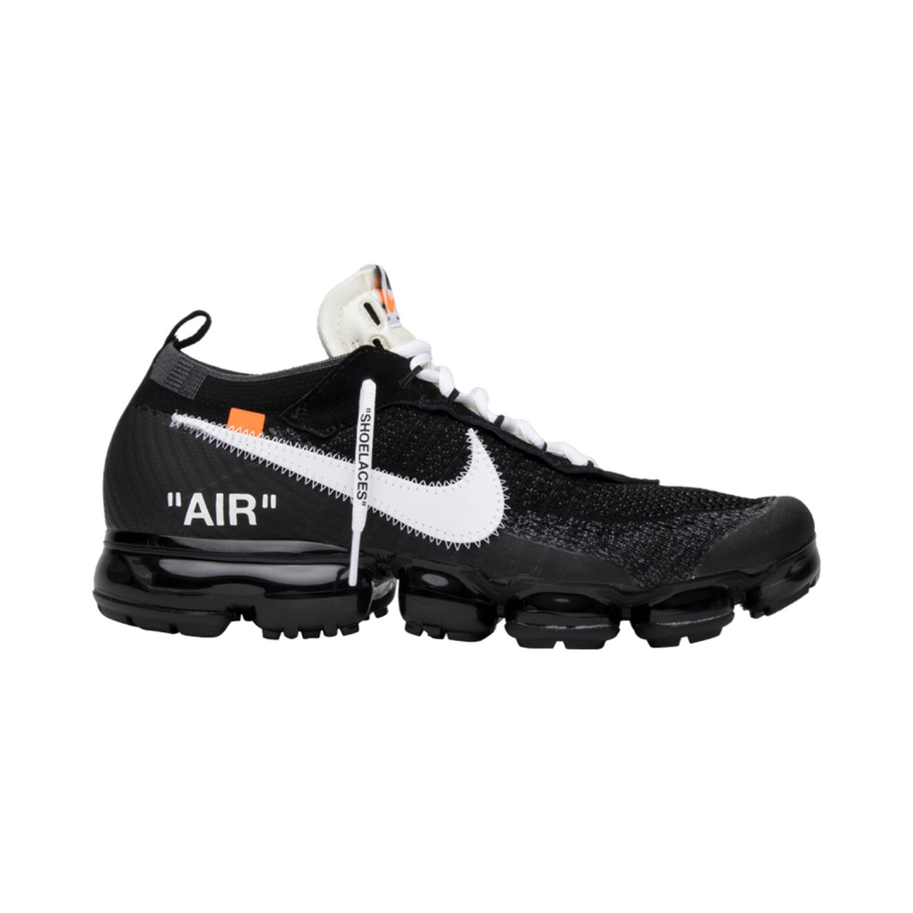 Off White x Nike Air Max Vapormax FK Flyknit Black White Clear