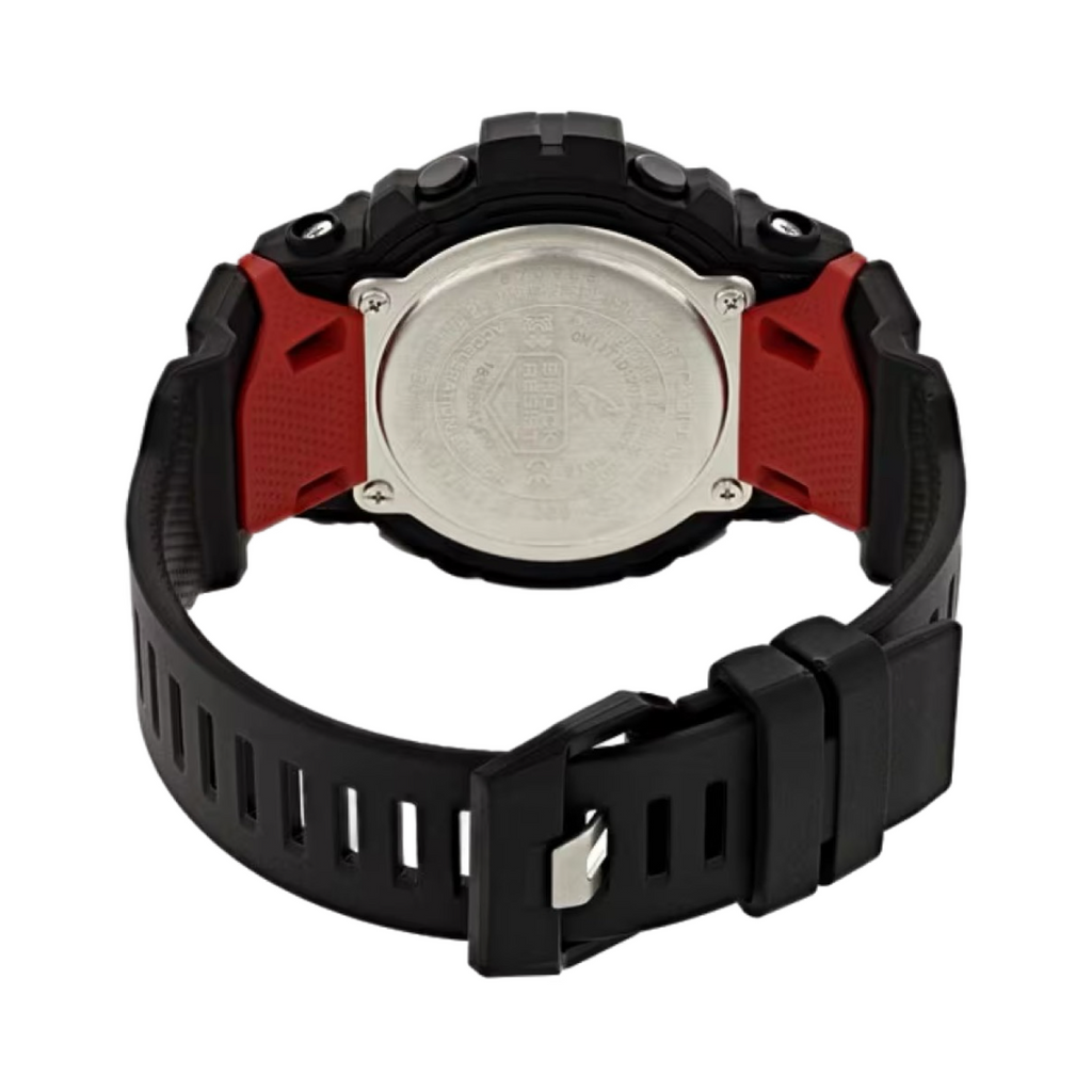G-Shock Digital Step Tracker Black Red GBD800-1D