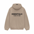 Fear Of God Essentials Graphic Pullover Hoodie Desert Sand SS25