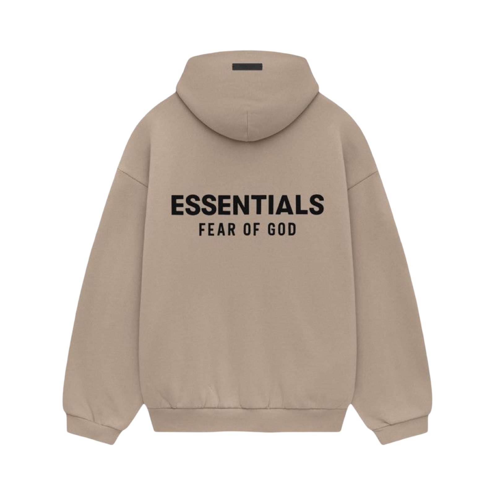 Fear Of God Essentials Graphic Pullover Hoodie Desert Sand SS25