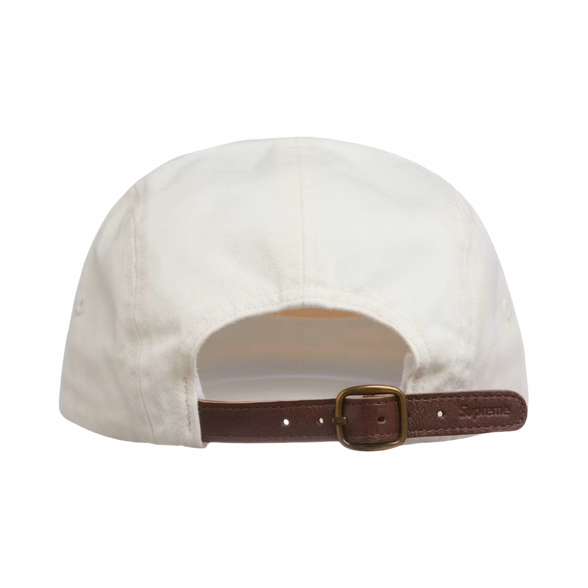 Supreme FW23 Washed Chino Twill Camp Cap Natural