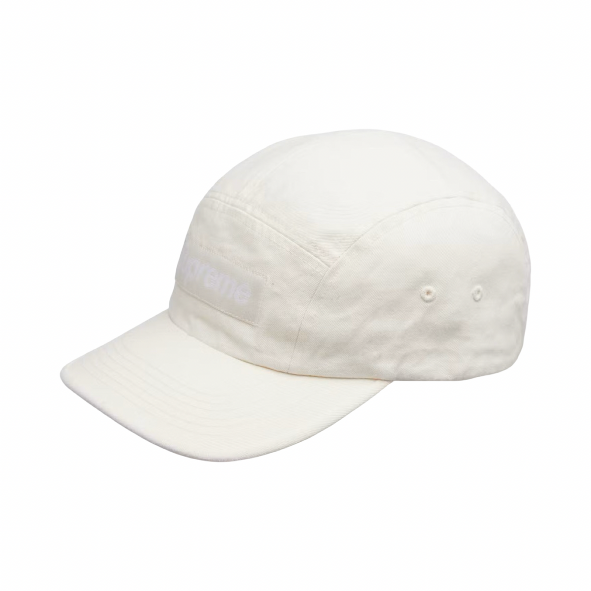 Supreme FW23 Washed Chino Twill Camp Cap Natural