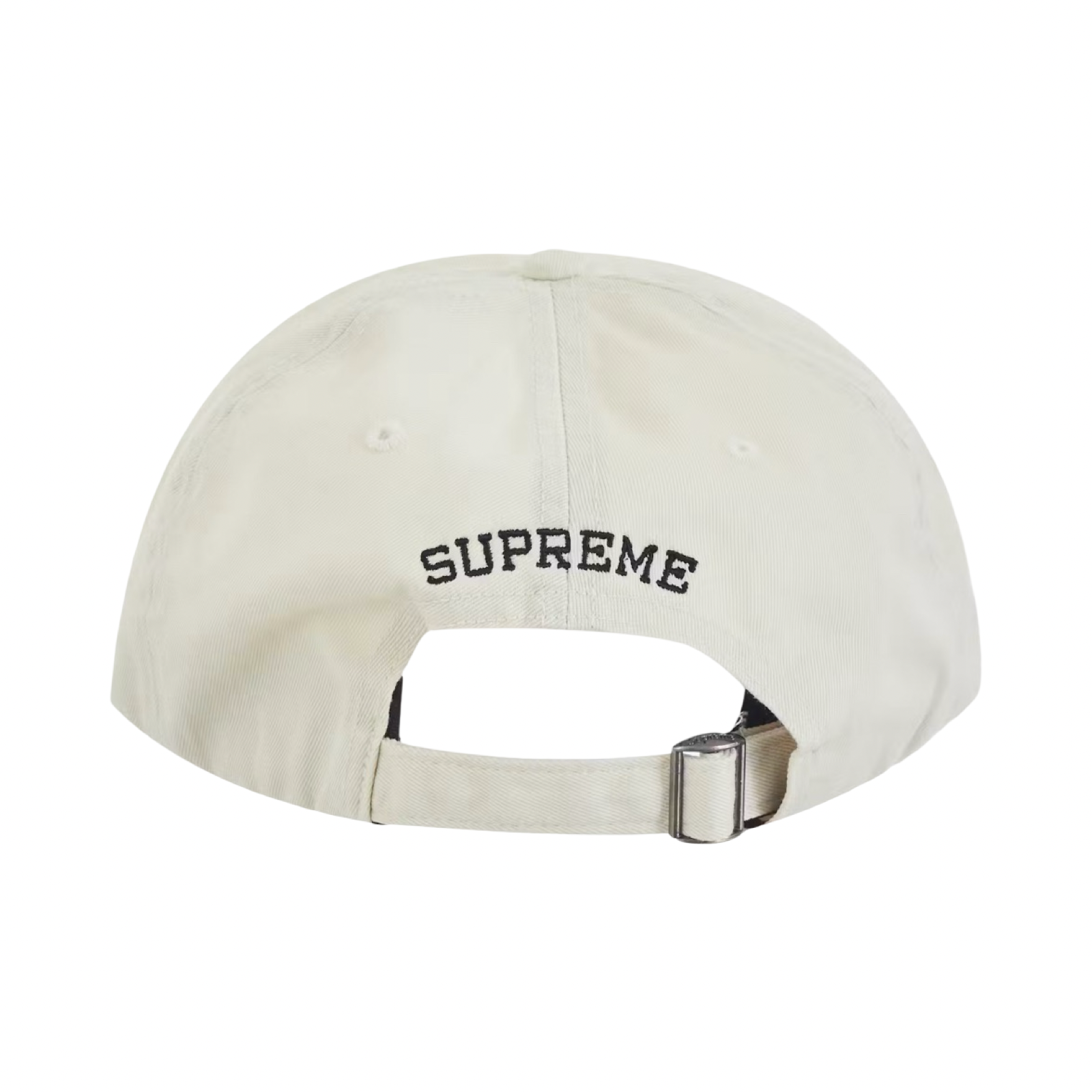 Supreme FW23 Pigment Coated Canvas S Logo 6 Panel Cap Natural