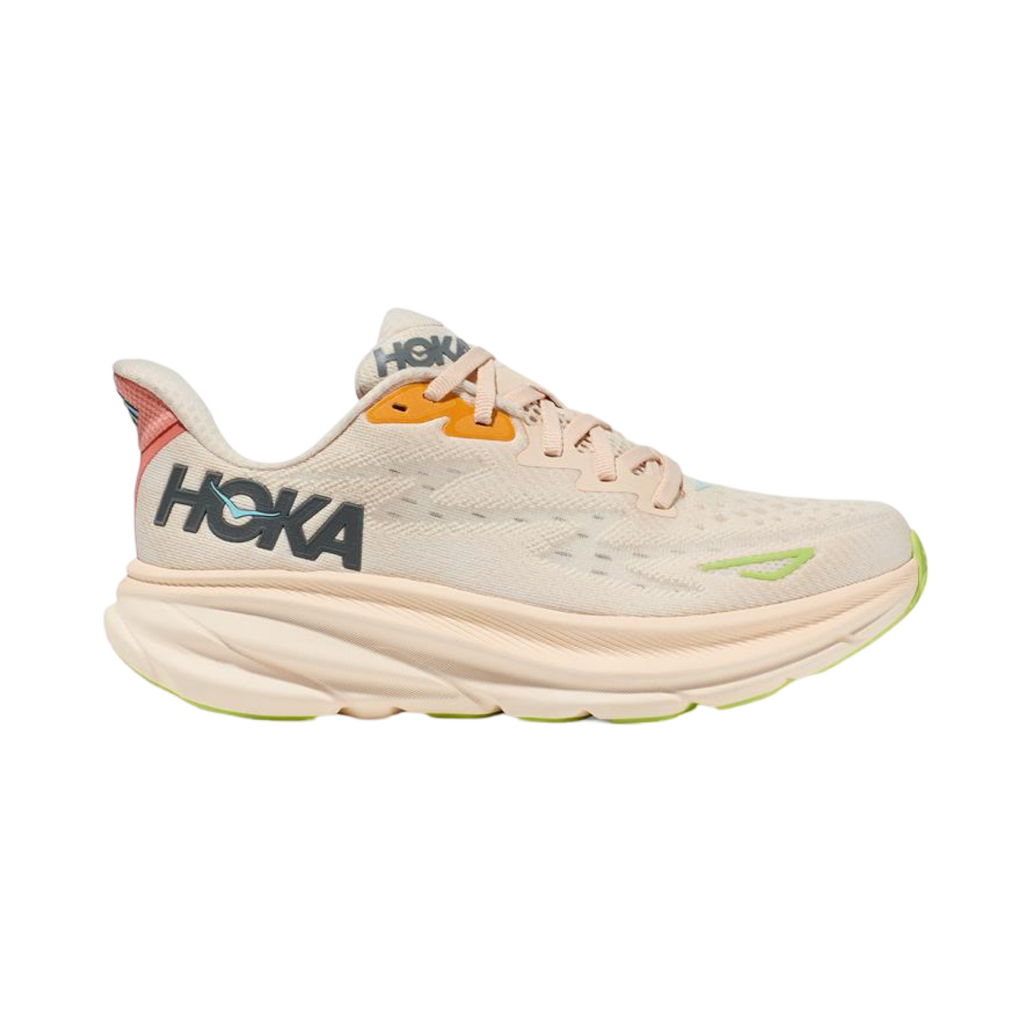 Women's Hoka Clifton 9 B Width Vanilla Astral