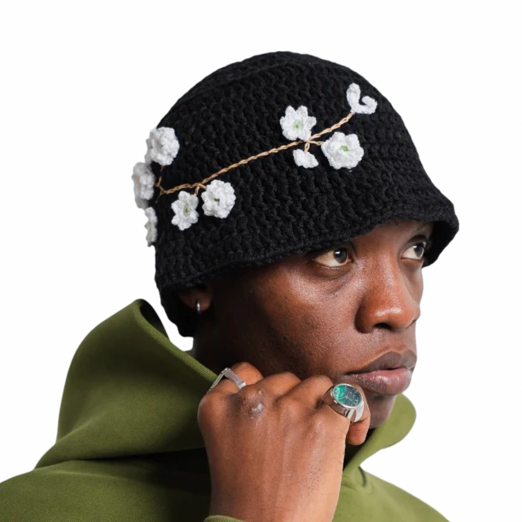 OZMNL Sampaguita Crochet Bucket Hat
