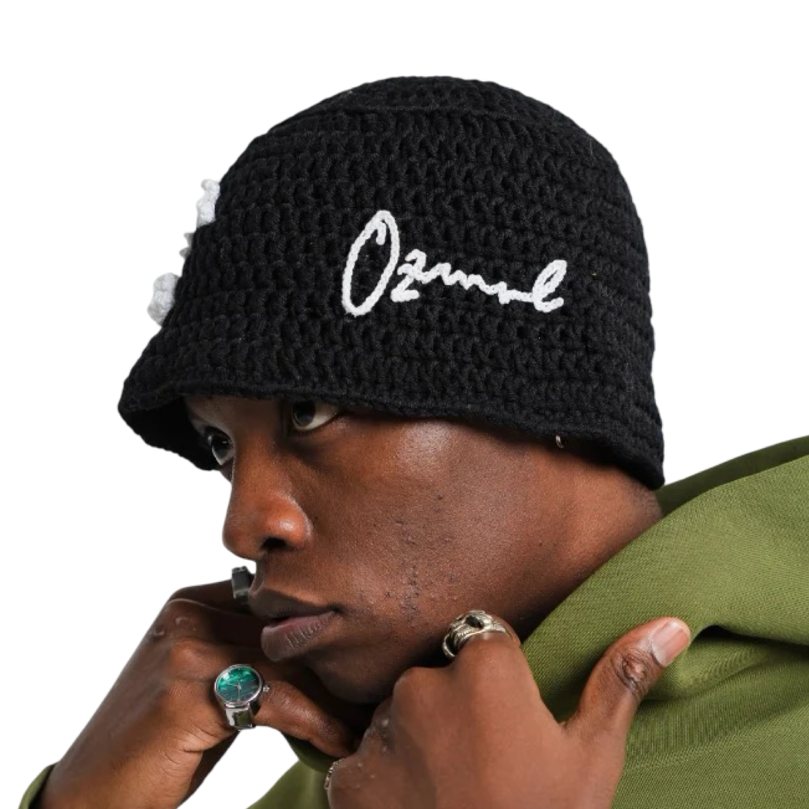 OZMNL Sampaguita Crochet Bucket Hat